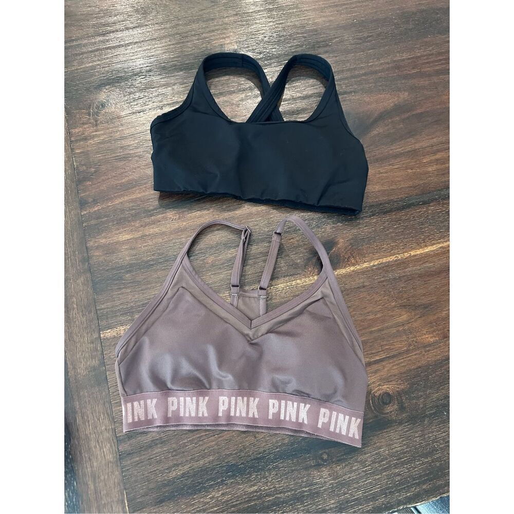 Set of 2 PINK by Victorias Secret sports bras